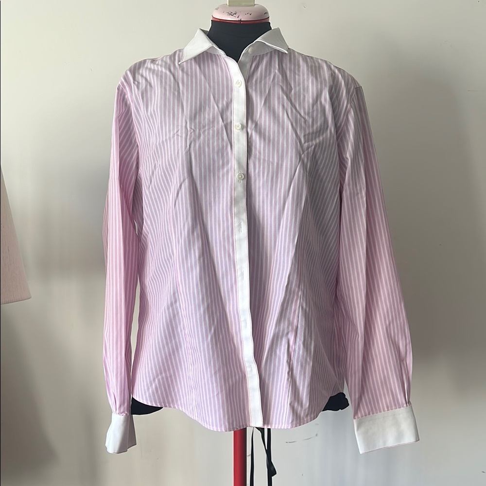Brooks Brothers Pink Striped Women’s Shirt